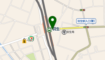 リパーク羽生の地図画像