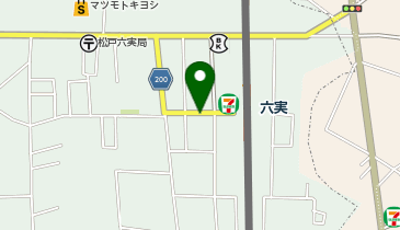 リパーク六実駅前の地図画像