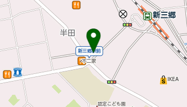 リパーク新三郷の地図画像