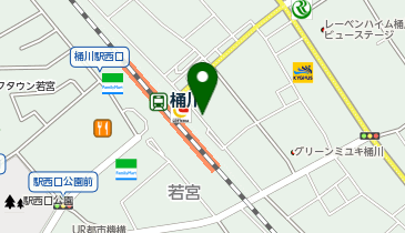 リパーク桶川の地図画像