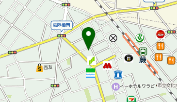 リパーク蕨の地図画像