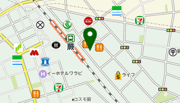 リパーク蕨第2駐輪場の地図画像