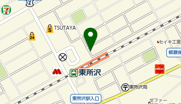リパーク東所沢駅前駐輪場の地図画像