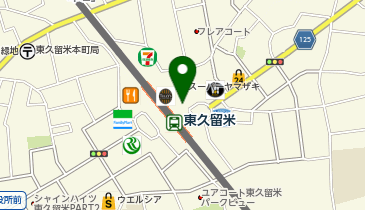 リパーク東久留米駅前第2駐輪場の地図画像