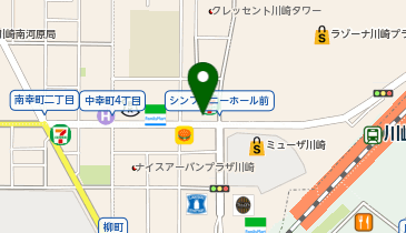 リパーク川崎西口パーキング自転車駐輪場の地図画像