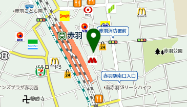 リパーク赤羽駅前第3駐輪場の地図画像