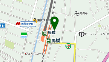 リパーク馬橋駅前駐輪場の地図画像