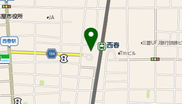 リパーク西春駅西口駐輪場の地図画像