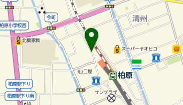 リパークJR柏原駅前駐輪場の地図画像