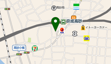 リパーク京成高砂駅前第2駐輪場の地図画像