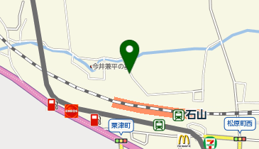 リパーク石山駅北第2の地図画像
