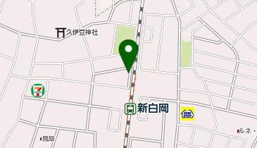 リパーク新白岡駅西口駐輪場の地図画像