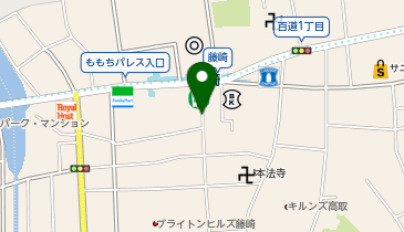 藤崎駅前駐輪場の地図画像