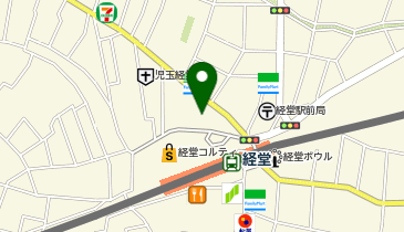 リパーク経堂駅前第3駐輪場の地図画像