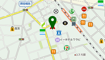 リパーク蕨駅前第7駐輪場の地図画像