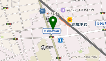 リパーク京成小岩駅前第2駐輪場の地図画像