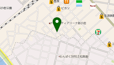 リパーク新小岩1丁目第4駐輪場の地図画像
