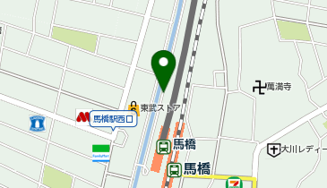 リパーク馬橋駅前第2駐輪場の地図画像