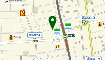 リパーク高坂駅前第3駐輪場の地図画像