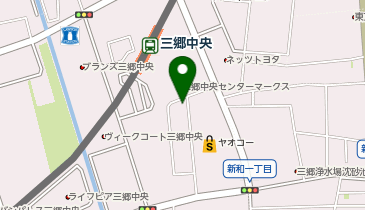 リパーク三郷中央駅前駐輪場の地図画像