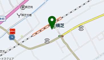 リパーク横芝駅前駐輪場の地図画像