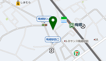 リパーク梅郷駅前駐輪場の地図画像