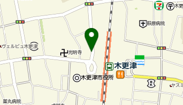 リパーク木更津駅西口駐輪場の地図画像