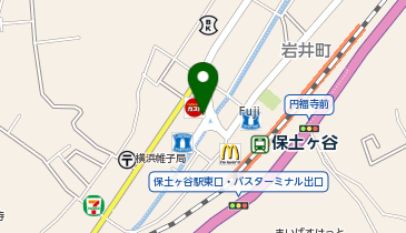 リパーク横浜帷子町1丁目駐輪場の地図画像