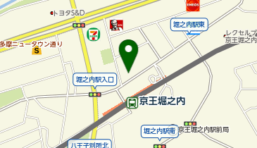 リパーク京王堀之内駅前駐輪場の地図画像