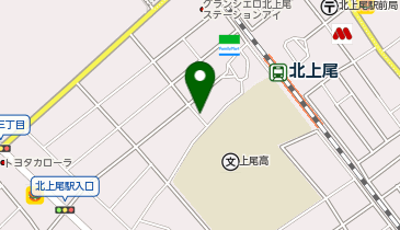 リパーク北上尾駅西口第2駐輪場の地図画像