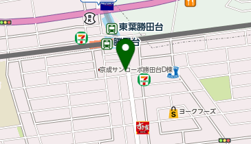 リパーク勝田台駅南口駐輪場の地図画像