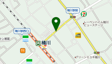 リパーク桶川駅前第3駐輪場の地図画像