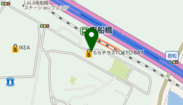 リパークららテラスTOKYO-BAY駐輪場Aの地図画像