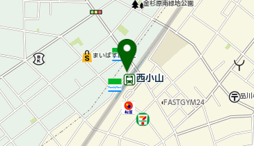 リパーク西小山駅前駐輪場の地図画像