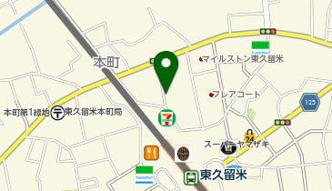 リパーク東久留米駅前第6駐輪場の地図画像