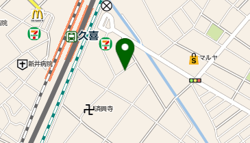 リパーク久喜駅東口駐輪場の地図画像