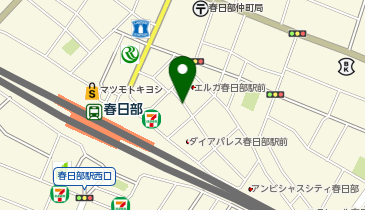 リパーク春日部駅前第6駐輪場の地図画像