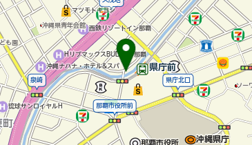 琉球銀行本店ビル駐輪場の地図画像
