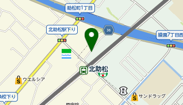 リパーク南海北助松駅前第3駐輪場の地図画像
