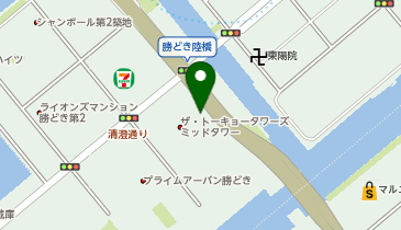 リパークザトーキョータワーズ駐輪場の地図画像