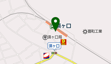 名鉄協商須ケ口駐輪南の地図画像