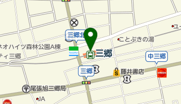 名鉄協商三郷駐輪の地図画像