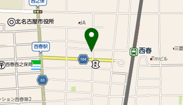 名鉄協商西春駅前駐輪場の地図画像