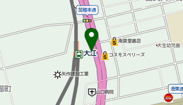 名鉄協商大江駅前駐輪場の地図画像