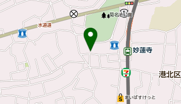 CHARISTA妙蓮寺駅前駐輪場の地図画像