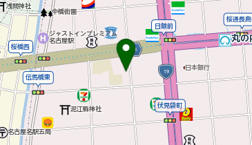 One Park錦1丁目 バイクパークの地図画像