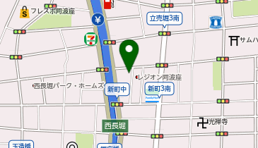One Park新町3丁目 バイクパークの地図画像