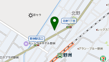 One Park野洲駅前バイクパークの地図画像
