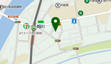 One Park相川駅前 バイクパークの地図画像