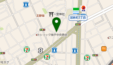 One Park神戸加納町3丁目 バイクパークの地図画像